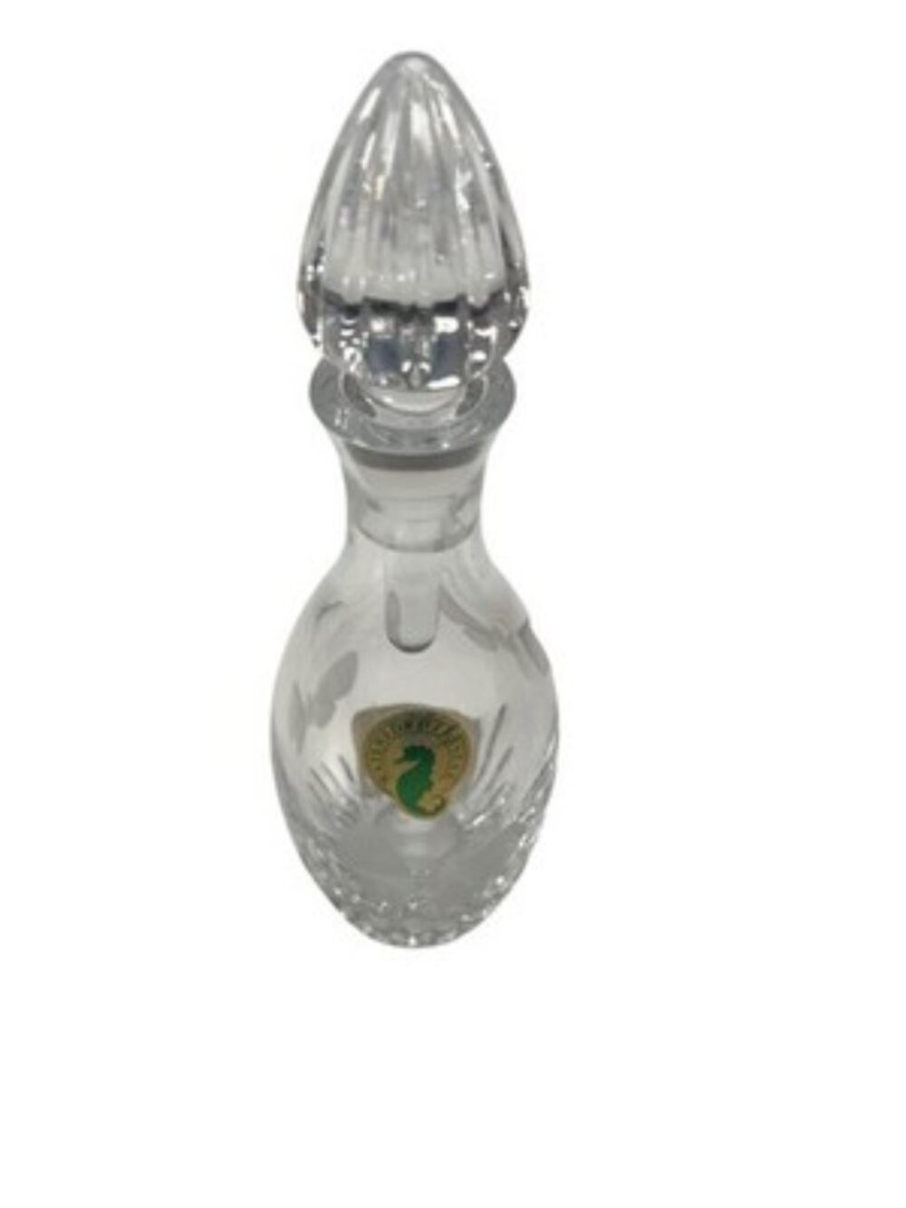 Waterford Crystal Butterfly Perfume Bottle
